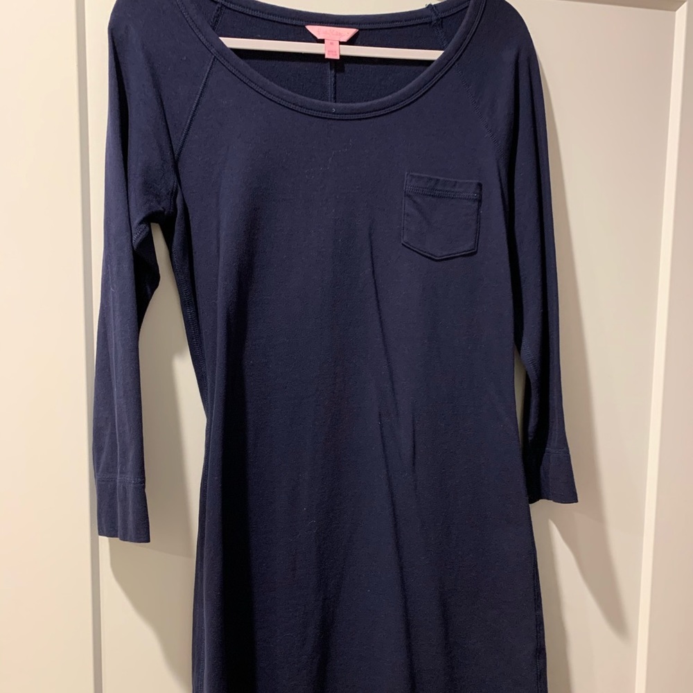 Lily Pulitzer navy dress